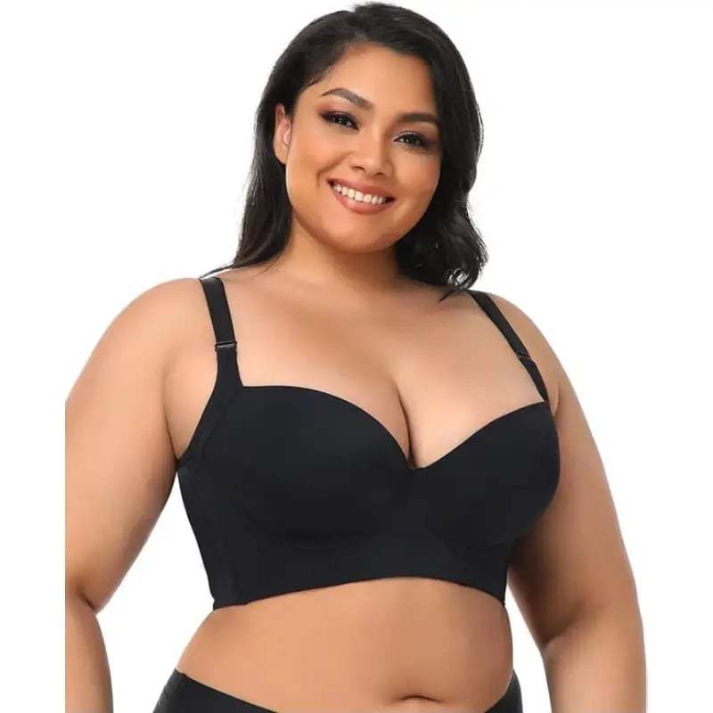 🔥HOT SALE - 49% OFF🔥Comfortable Seamless Plus Size Bra | Back Smoothing & Anti-Sagging Support