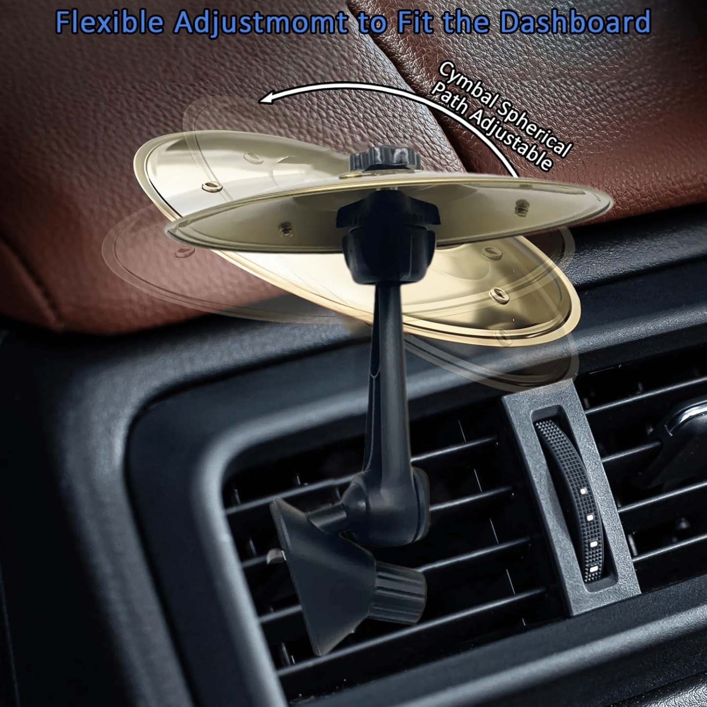 🔥HOT SALE - 49% OFF🔥🎶 Make Your Driving More Fun - Car Crash Cymbal Air Vent 🚗