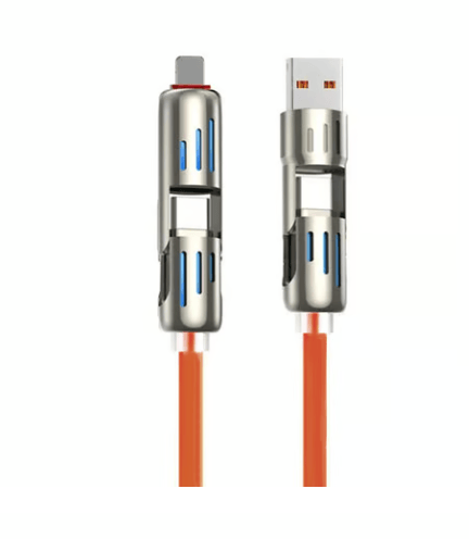 🔥HOT SALE - 49% OFF🔥-6.6ft 4-in-1 USB Charging Cable fast charging MAX 60W