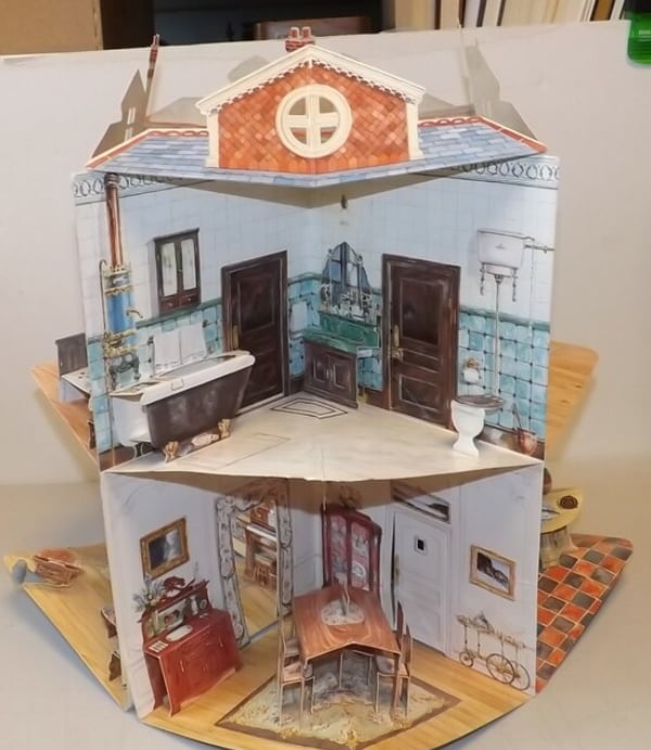 🔥HOT SALE - 49% OFF🔥Three Dimensional Edwardian Doll House🏘️🧸