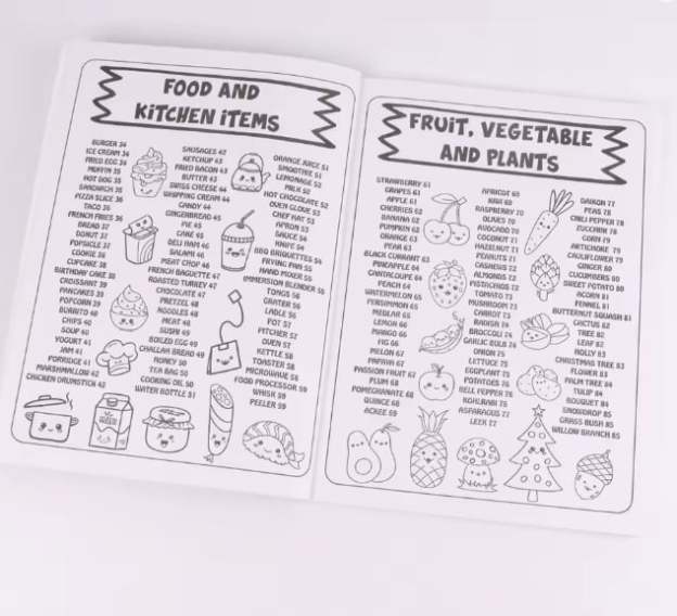 📚🎨How To Draw Anything: 300 Drawings of Adorable Things, Animals, Food, Gifts, and other Amazing Items, Book For Kids💕