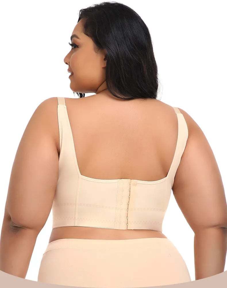 🔥HOT SALE - 49% OFF🔥Comfortable Seamless Plus Size Bra | Back Smoothing & Anti-Sagging Support