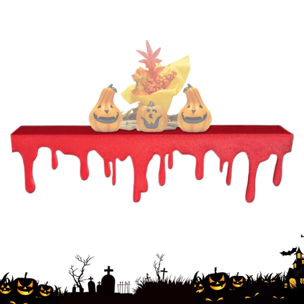 🩸Glowing Blood Drip Shelf Decor