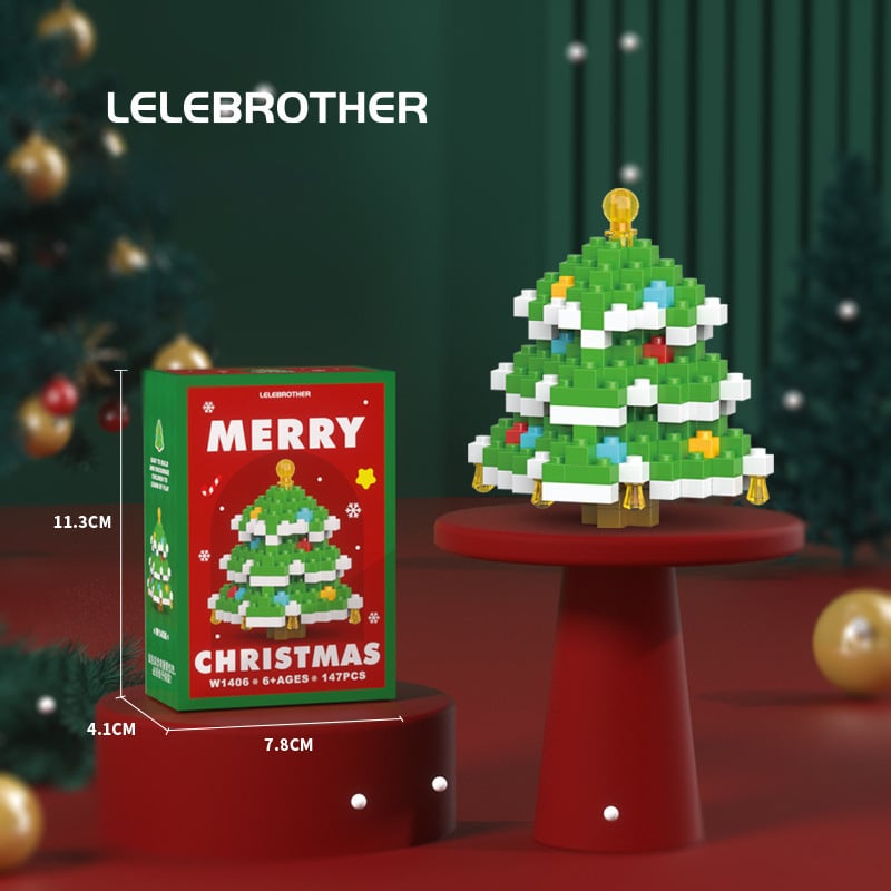 🔥HOT SALE - 49% OFF🔥🎄Santa Claus Design Building Blocks Toy