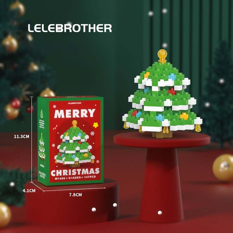 🔥HOT SALE - 49% OFF🔥🎄Santa Claus Design Building Blocks Toy