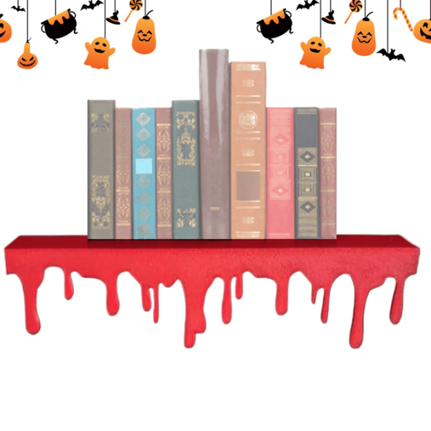 🩸Glowing Blood Drip Shelf Decor