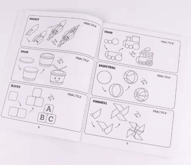 📚🎨How To Draw Anything: 300 Drawings of Adorable Things, Animals, Food, Gifts, and other Amazing Items, Book For Kids💕