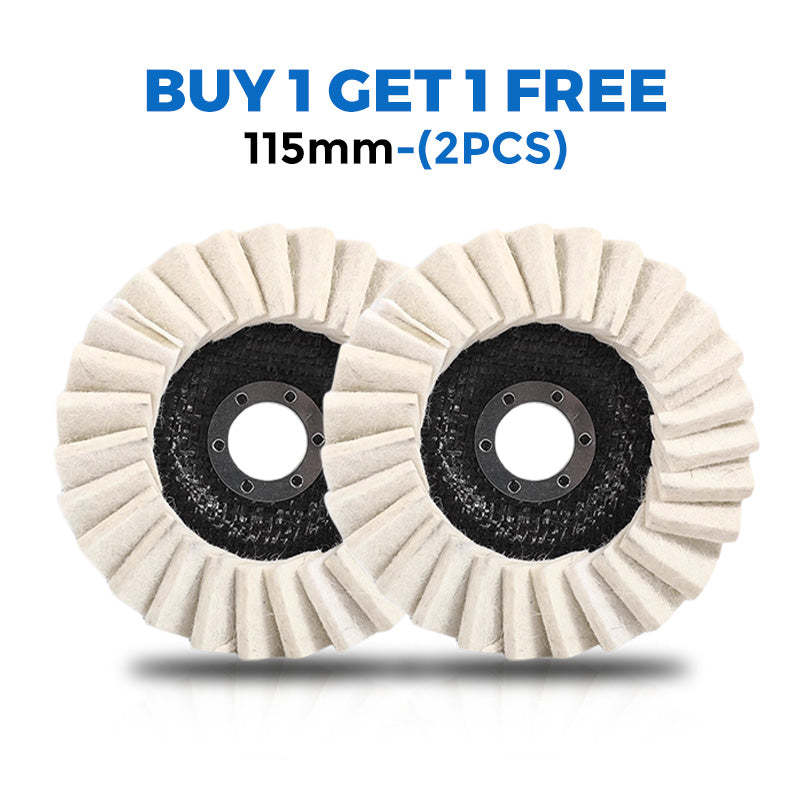 🎁For a limited time, Buy 1 Get 1 Free Shipping - ✨Wool Felt Flap Polishing Disc