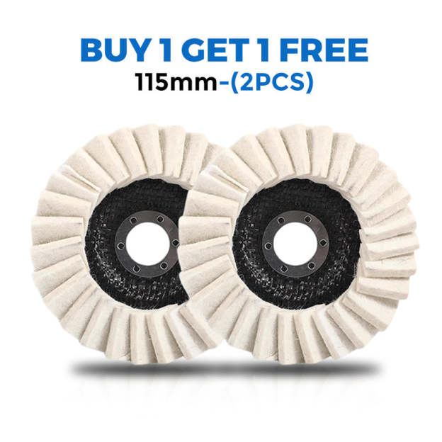 🎁For a limited time, Buy 1 Get 1 Free Shipping - ✨Wool Felt Flap Polishing Disc
