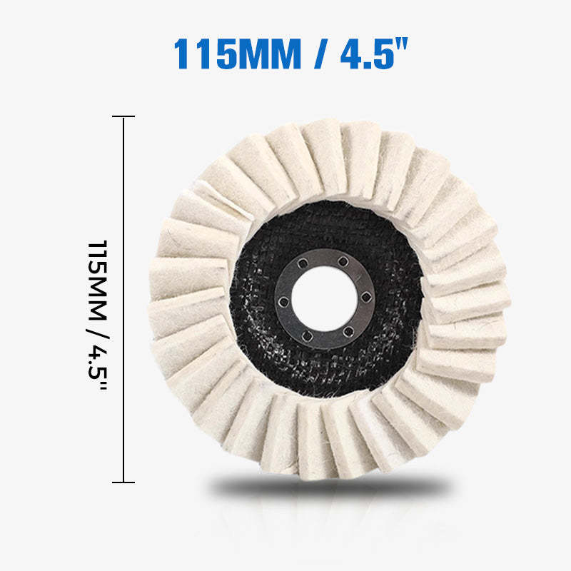 🎁For a limited time, Buy 1 Get 1 Free Shipping - ✨Wool Felt Flap Polishing Disc
