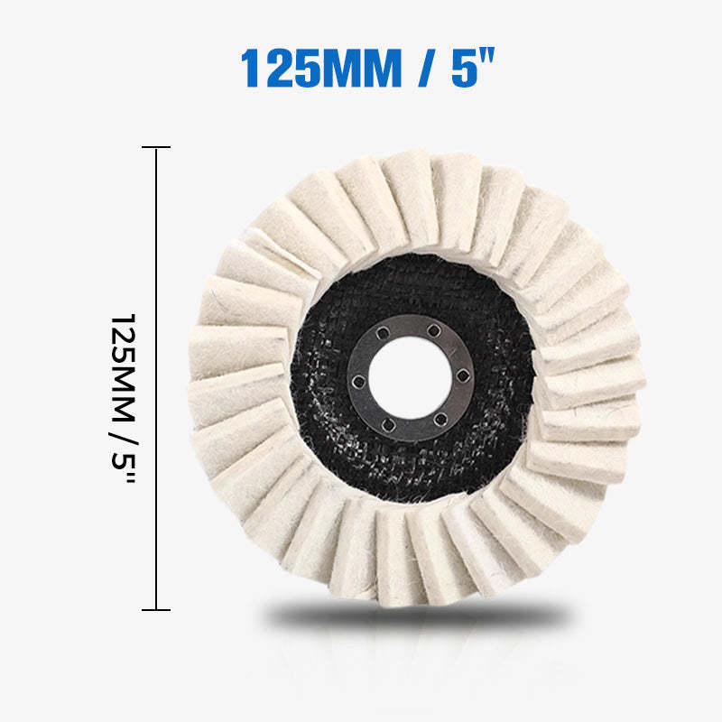 🎁For a limited time, Buy 1 Get 1 Free Shipping - ✨Wool Felt Flap Polishing Disc