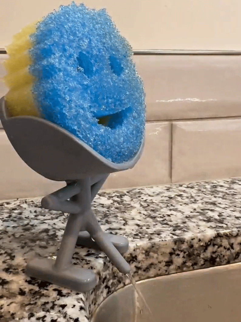 🔥HOT SALE - 49% OFF🔥-Scrub Peeing Drain Holder -The Funniest Sink Buddy!