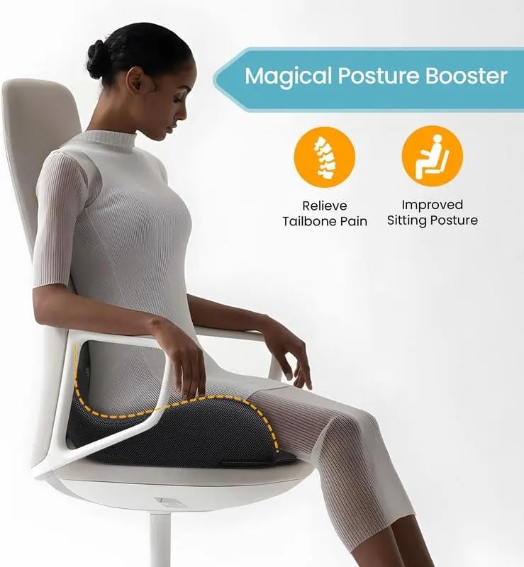 🎁LAST DAY 49％ OFF🎁Ergonomic Memory Foam Seat Cushion