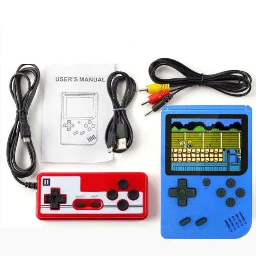 Rechargeable Mini Game Console - Over 400 Classic Games!