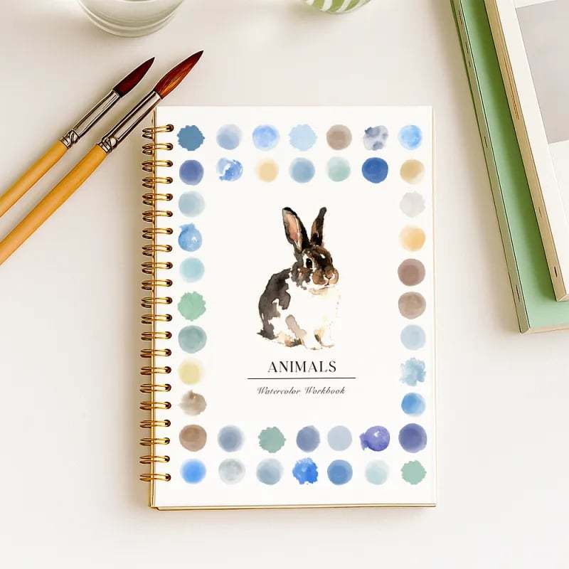 🔥HOT SALE - 49% OFF🔥Beginner-Friendly💕 Watercolor Workbook