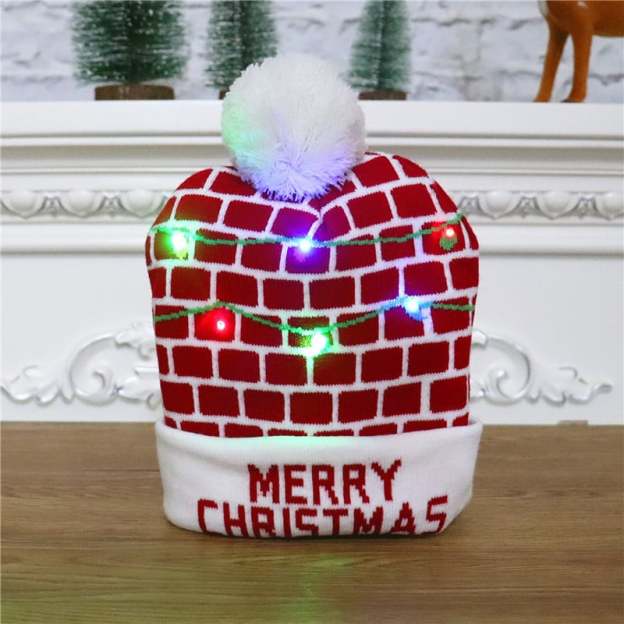 🎄Christmas LED Light Knitted Beanies