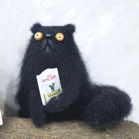 🔥LAST DAY 49% OFF- 🎄✨Wool Felt Familiars – Quirky Handmade Companions