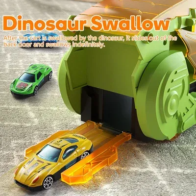 🚗Transport Dinosaur Truck with Foldable Sliding