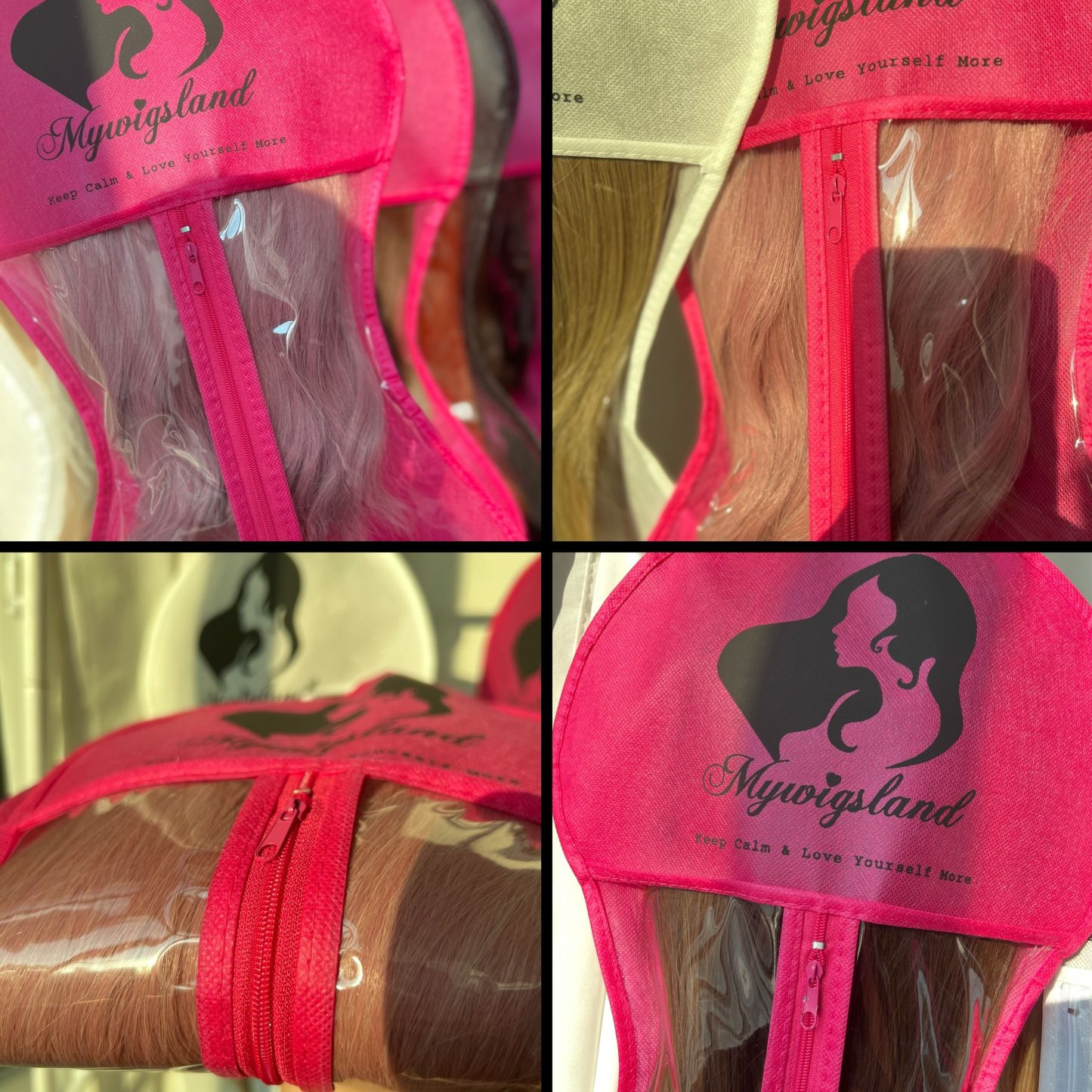 🔥2025 New Arrival-🔥New Design Hourglass-Shaped Wig Storage Bag with Hanger