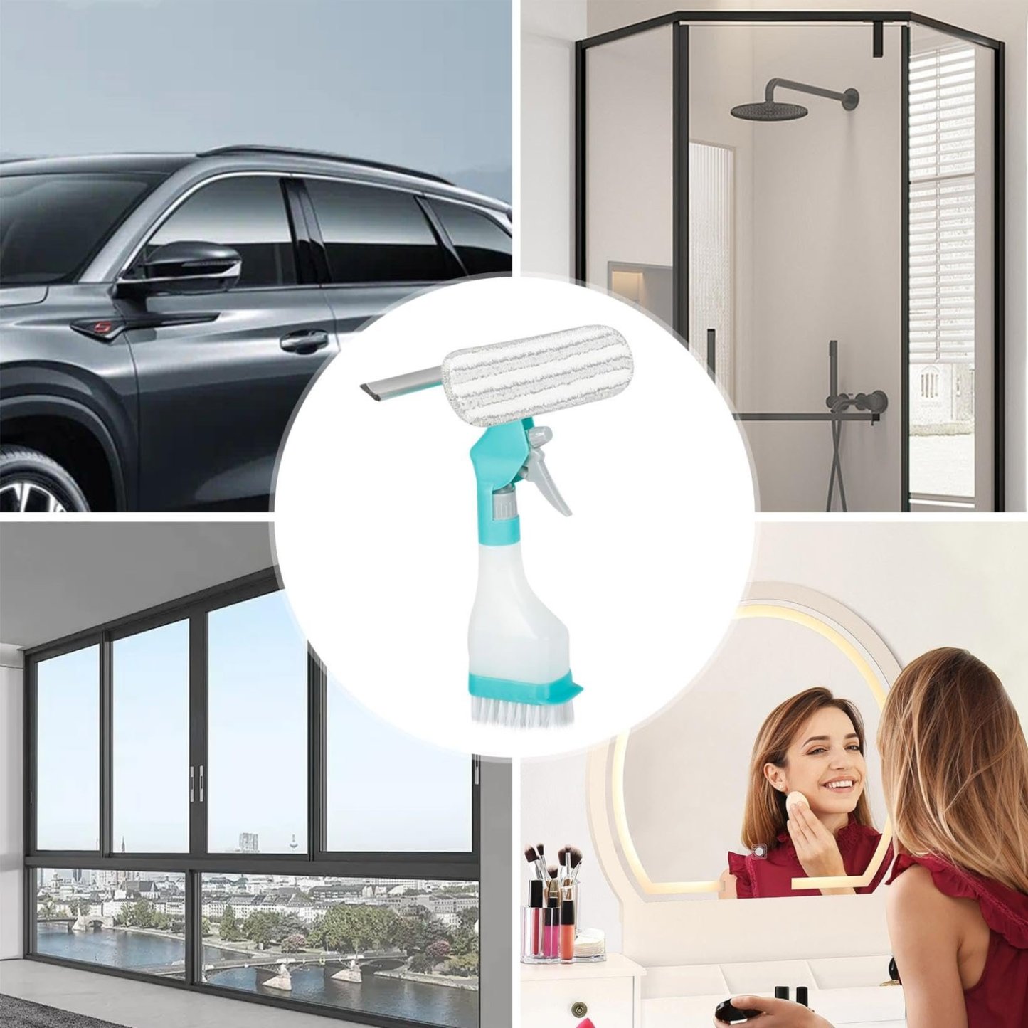 2025 New 4 in 1 Multifunction Window Cleaner Tool