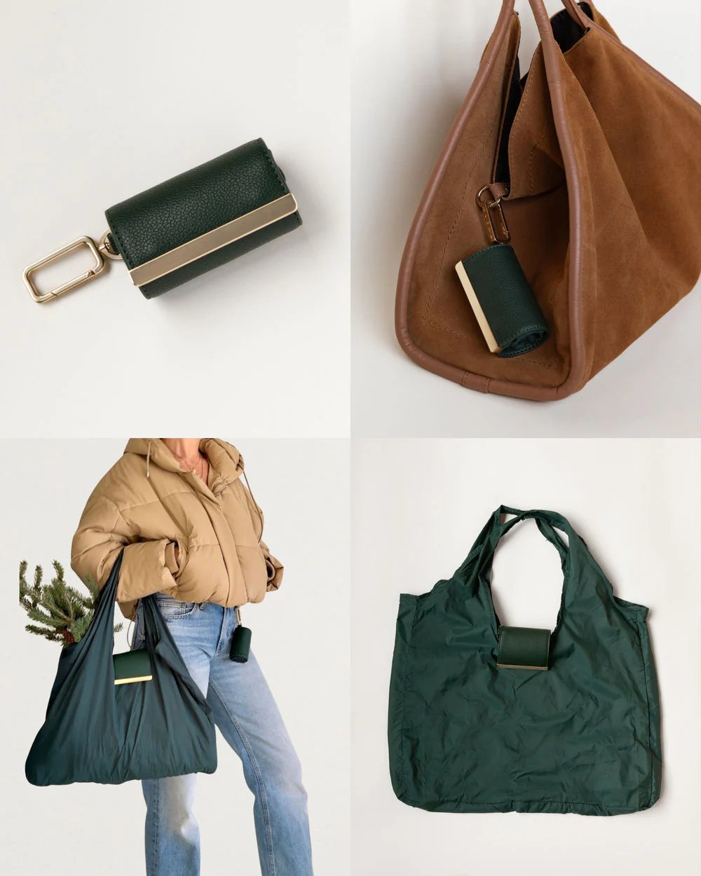 👜 Keychain Tote Bag | Compact & Expandable for On-the-Go Convenience