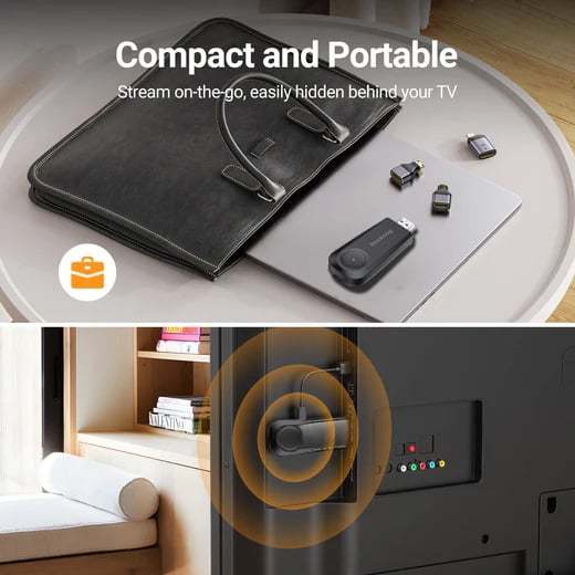 xC PlugNCast™ Wireless Transmitter and Receiver