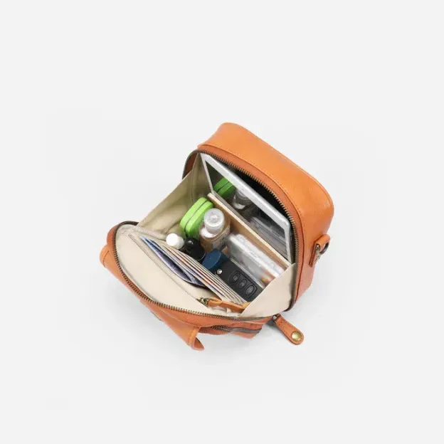 Unisex Crossbody Leather Bag