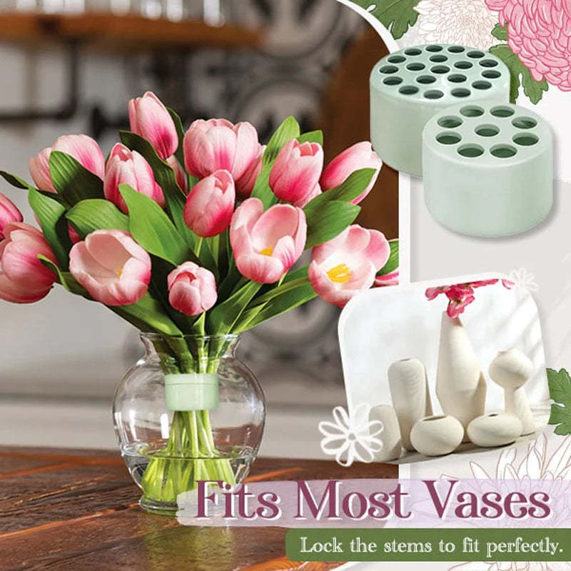 Spiral Ikebana Stem Holder