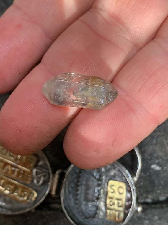 🌙Triple moon silver locket with tree life