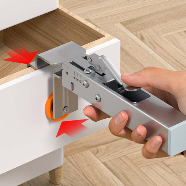 Drawer Front Installation Clamps
