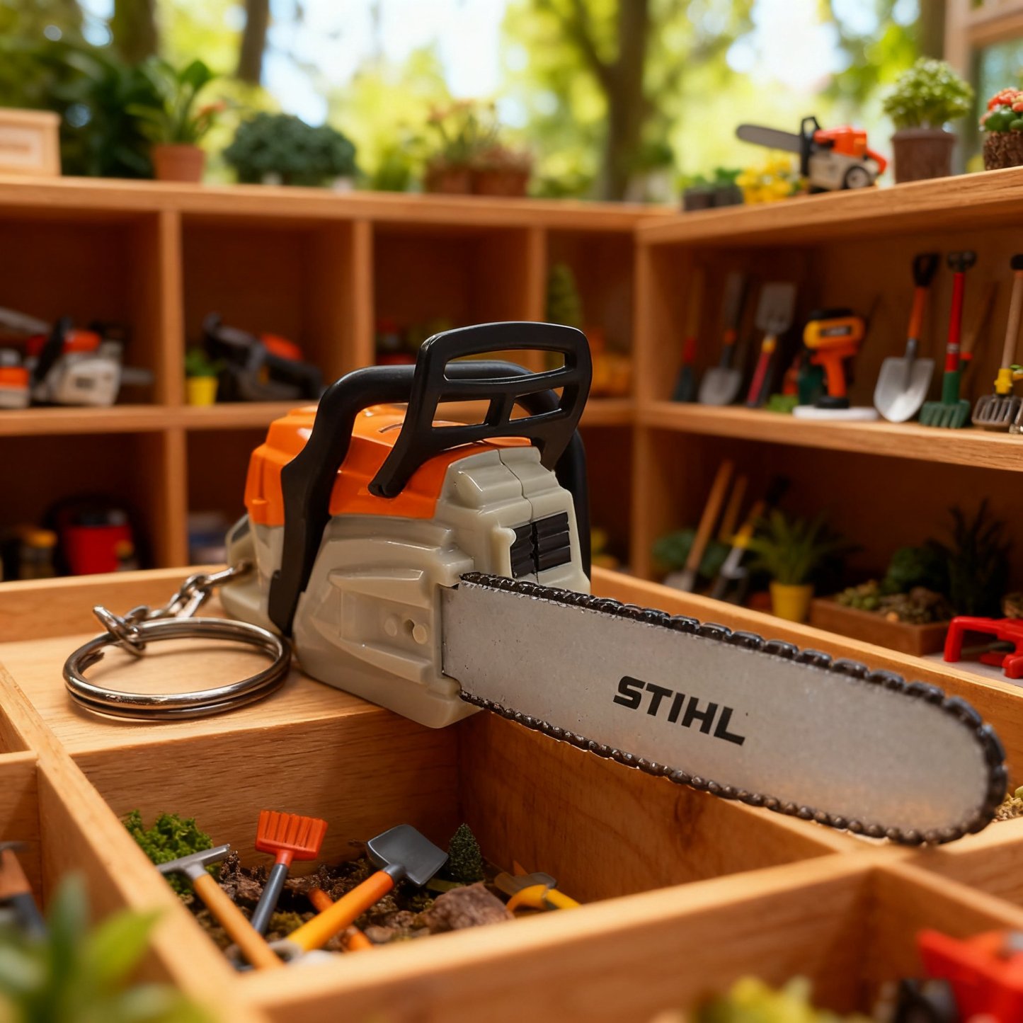 LAST DAY 49% OFF - Chainsaw Keychain | Portable Chainsaw Key Ring
