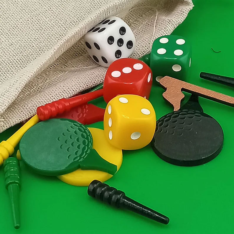 🔥LAST DAY 49% OFF- Tabletop Dice Golf Game