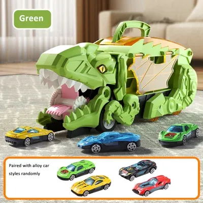 🚗Transport Dinosaur Truck with Foldable Sliding