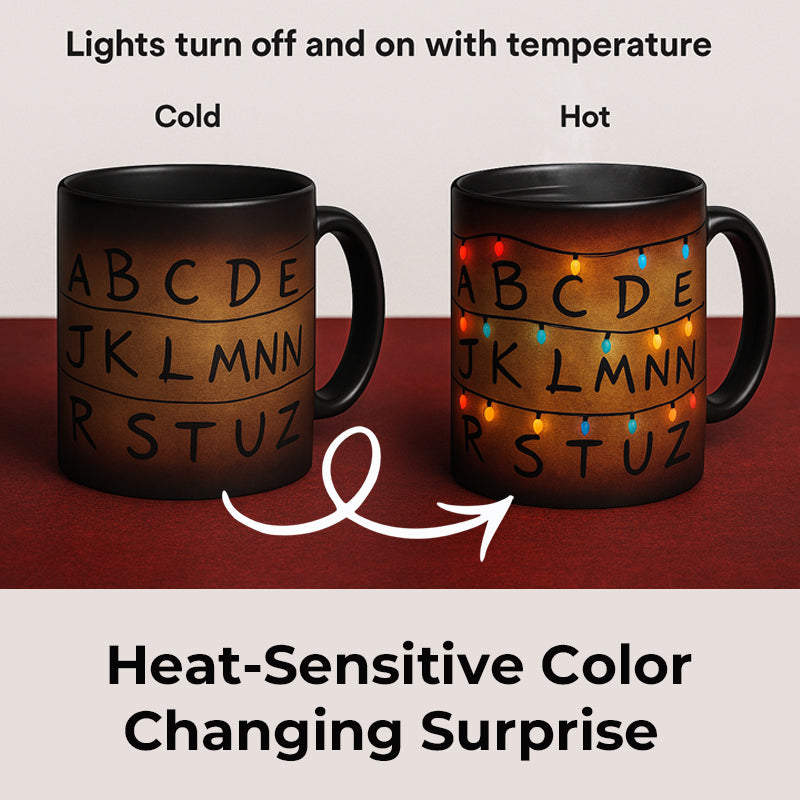 🔥LAST DAY 49% OFF - Letter-induction Coffee Cup