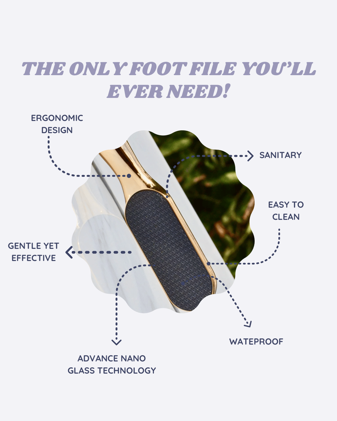 💥LAST DAY SALE 49% OFF - Nano foot board file