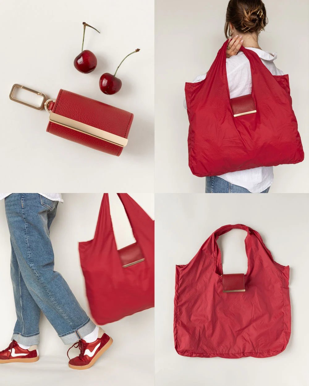 👜 Keychain Tote Bag | Compact & Expandable for On-the-Go Convenience