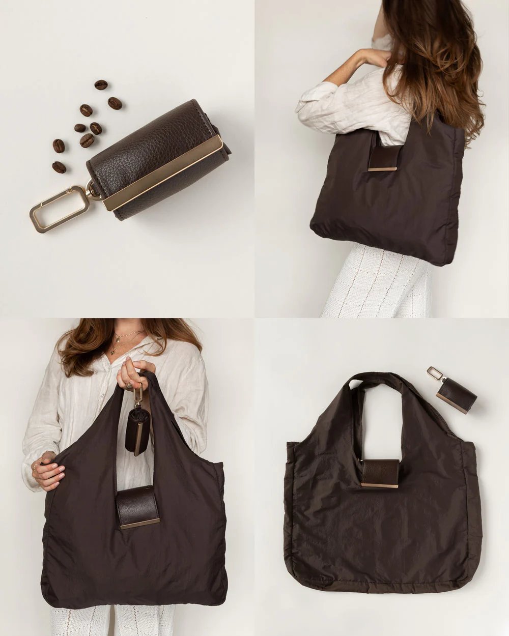 👜 Keychain Tote Bag | Compact & Expandable for On-the-Go Convenience