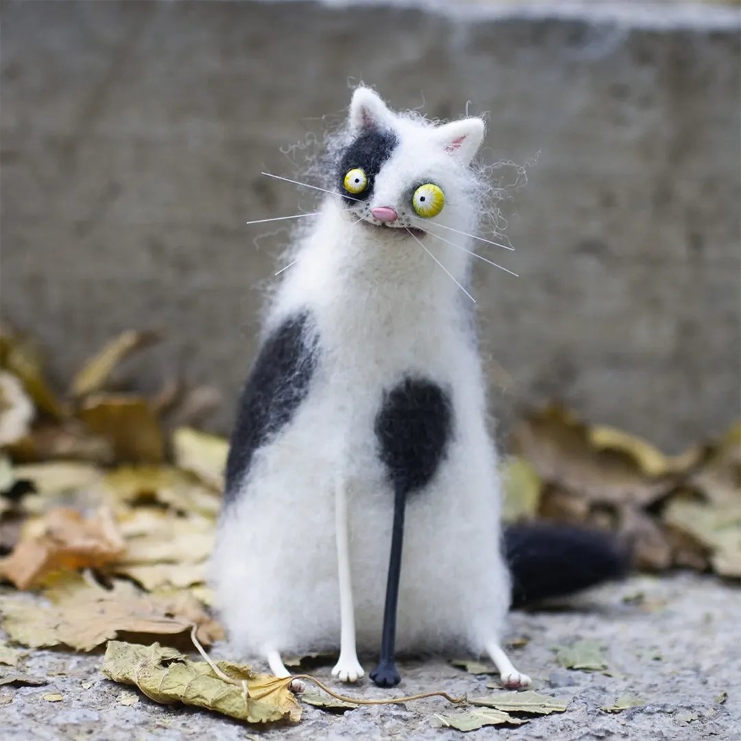 🔥LAST DAY 49% OFF- 🎄✨Wool Felt Familiars – Quirky Handmade Companions