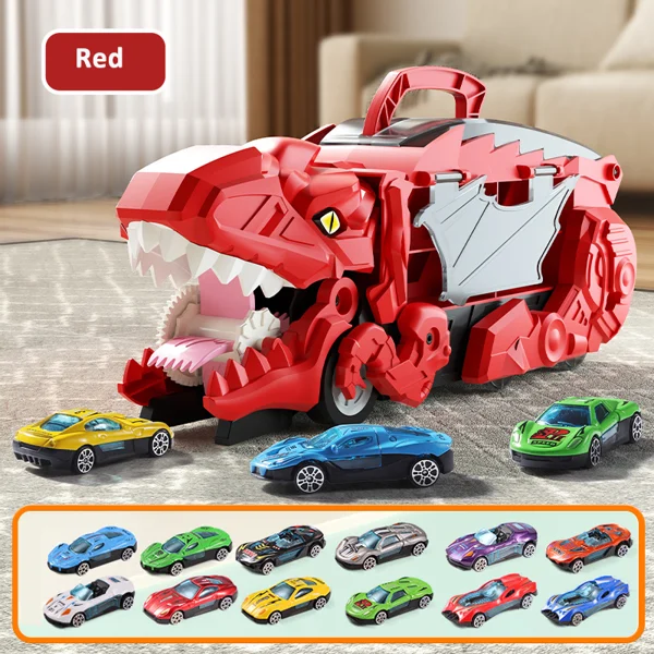 🚗Transport Dinosaur Truck with Foldable Sliding