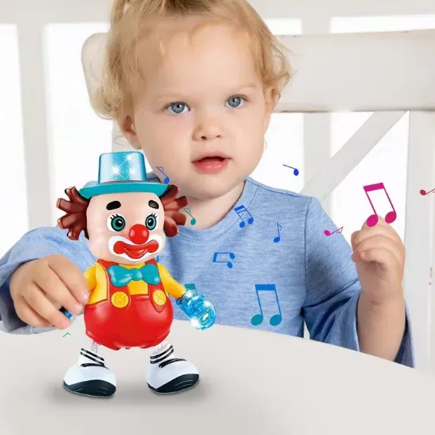 🤡Dancing Clown Toy Car with Sound & Light