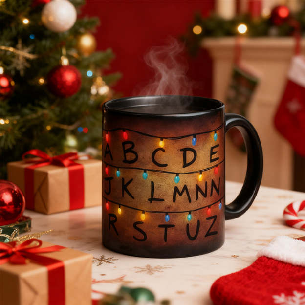 🔥LAST DAY 49% OFF - Letter-induction Coffee Cup