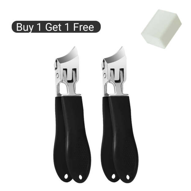Wide Jaw Splash-proof Angled Nail Clippers