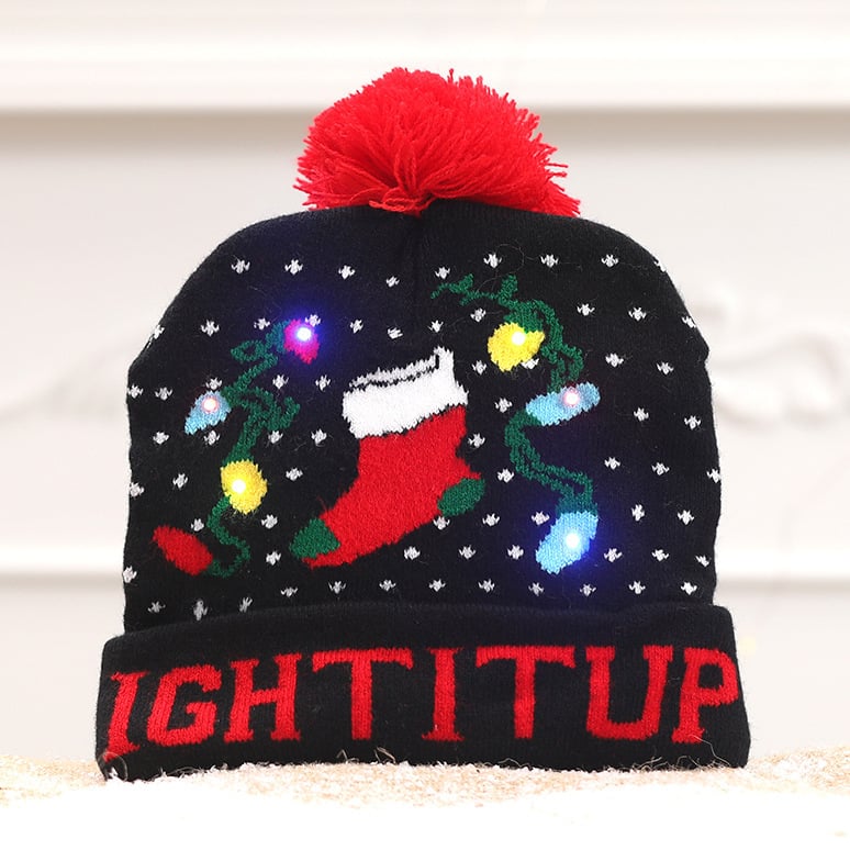 🎄Christmas LED Light Knitted Beanies