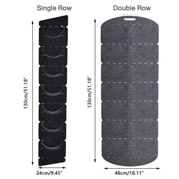 Hanging Multi-Pocket Hat Organizer Holder