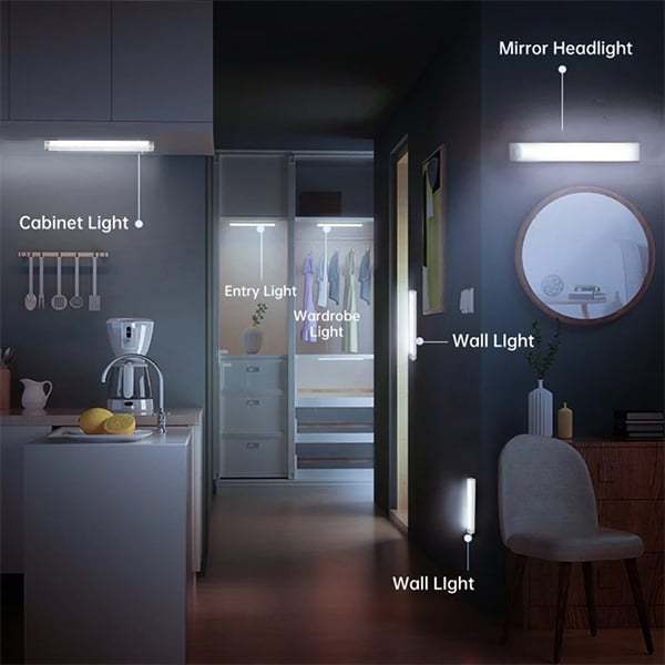 🔥HOT SALE - 49% OFF🔥Punch-free Smart Sensor Magnetic Rechargeable LED Lights💡