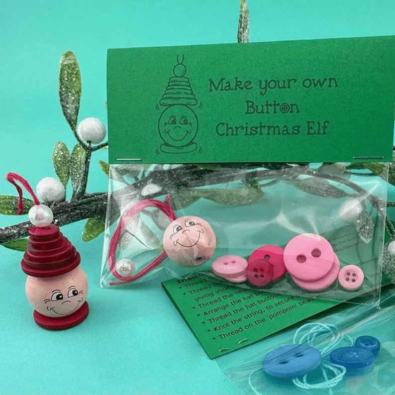 🔥HOT SALE - 49% OFF - 🎅☃️ DIY Button Ornament Kits