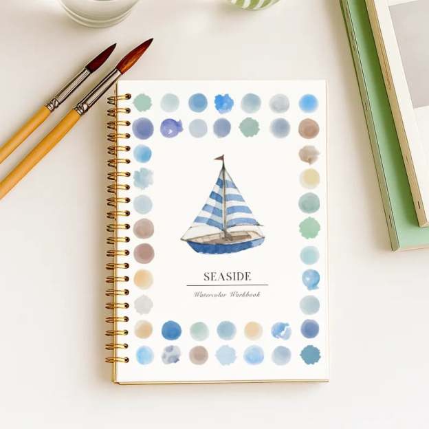🔥HOT SALE - 49% OFF🔥Beginner-Friendly💕 Watercolor Workbook