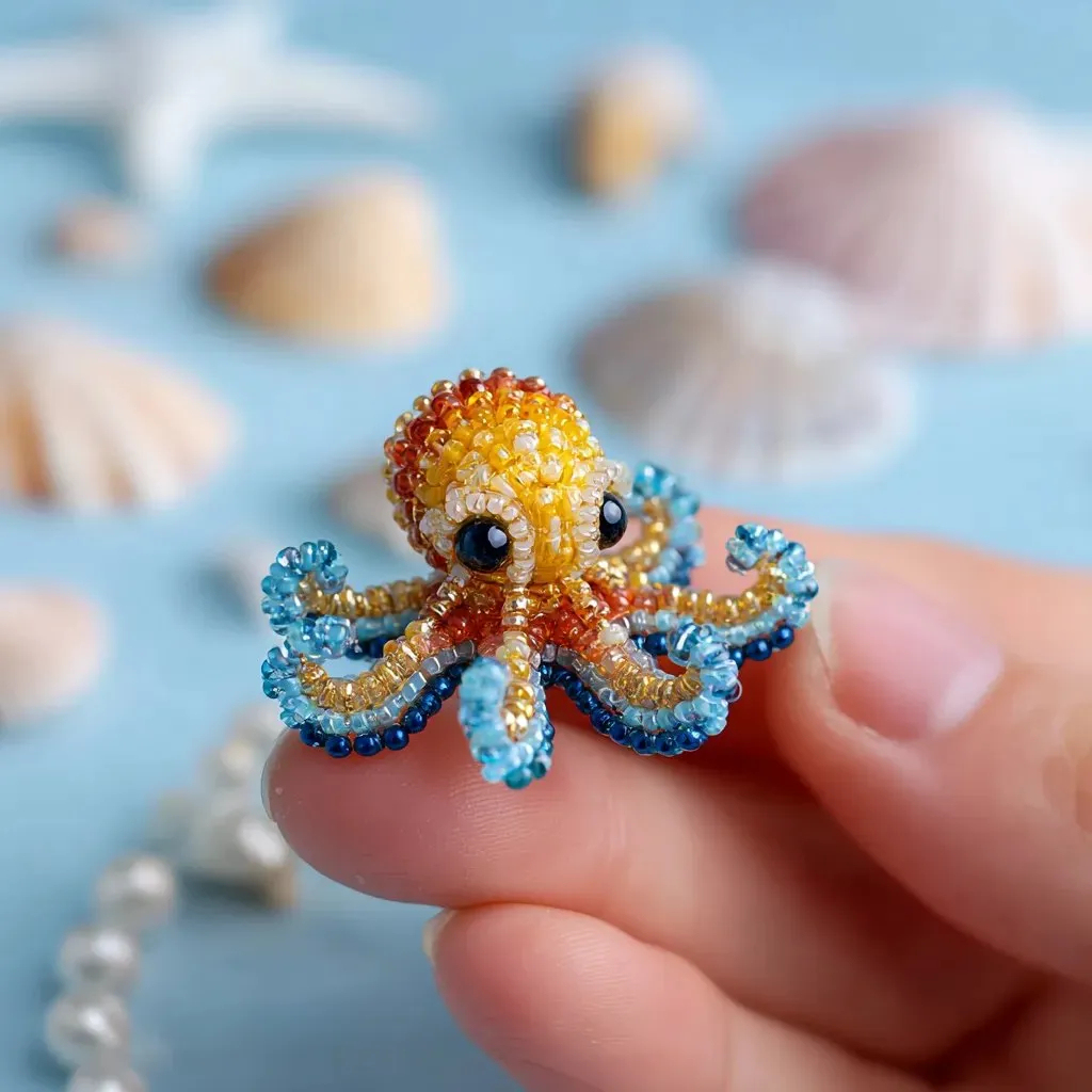 🎁Last Day 29% OFF🔥Octopus Bead Embroidery Kit