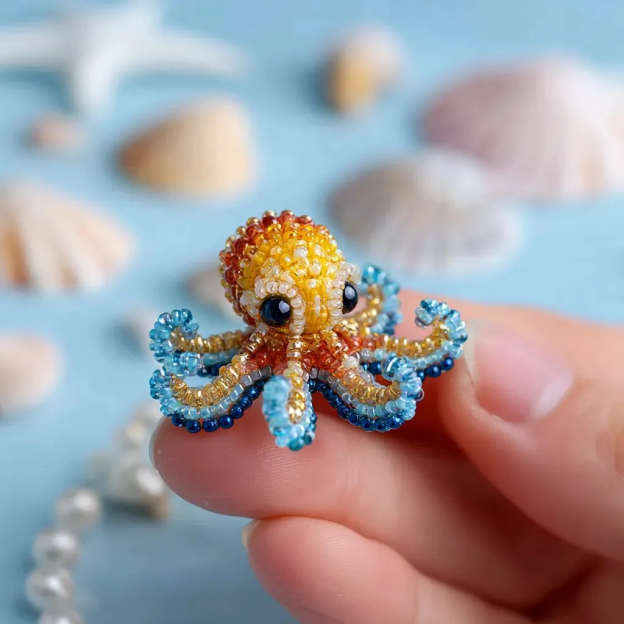 🎁Last Day 29% OFF🔥Octopus Bead Embroidery Kit