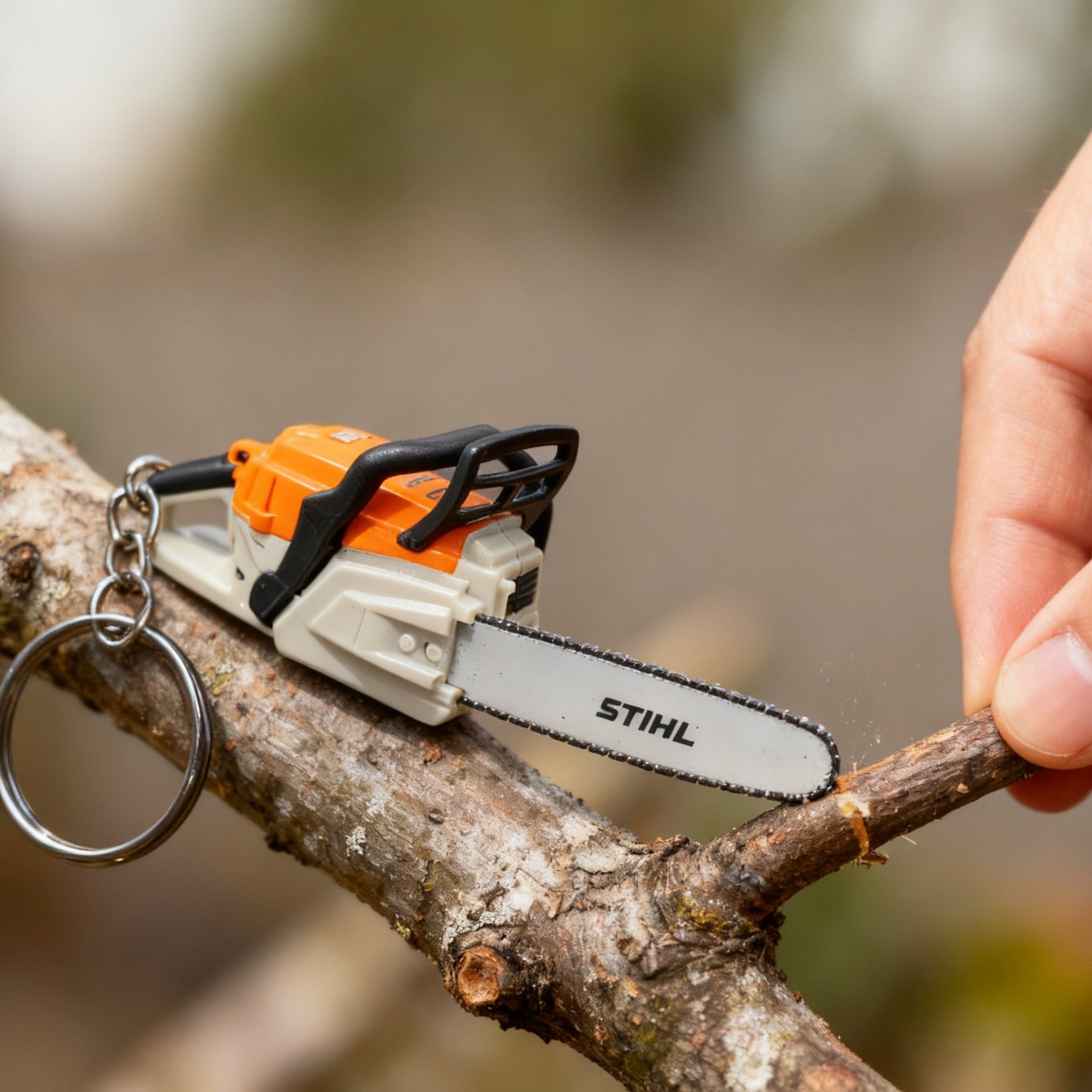 🔥LAST DAY 49% OFF -🔧 Chainsaw Keychain | Portable Chainsaw Key Ring